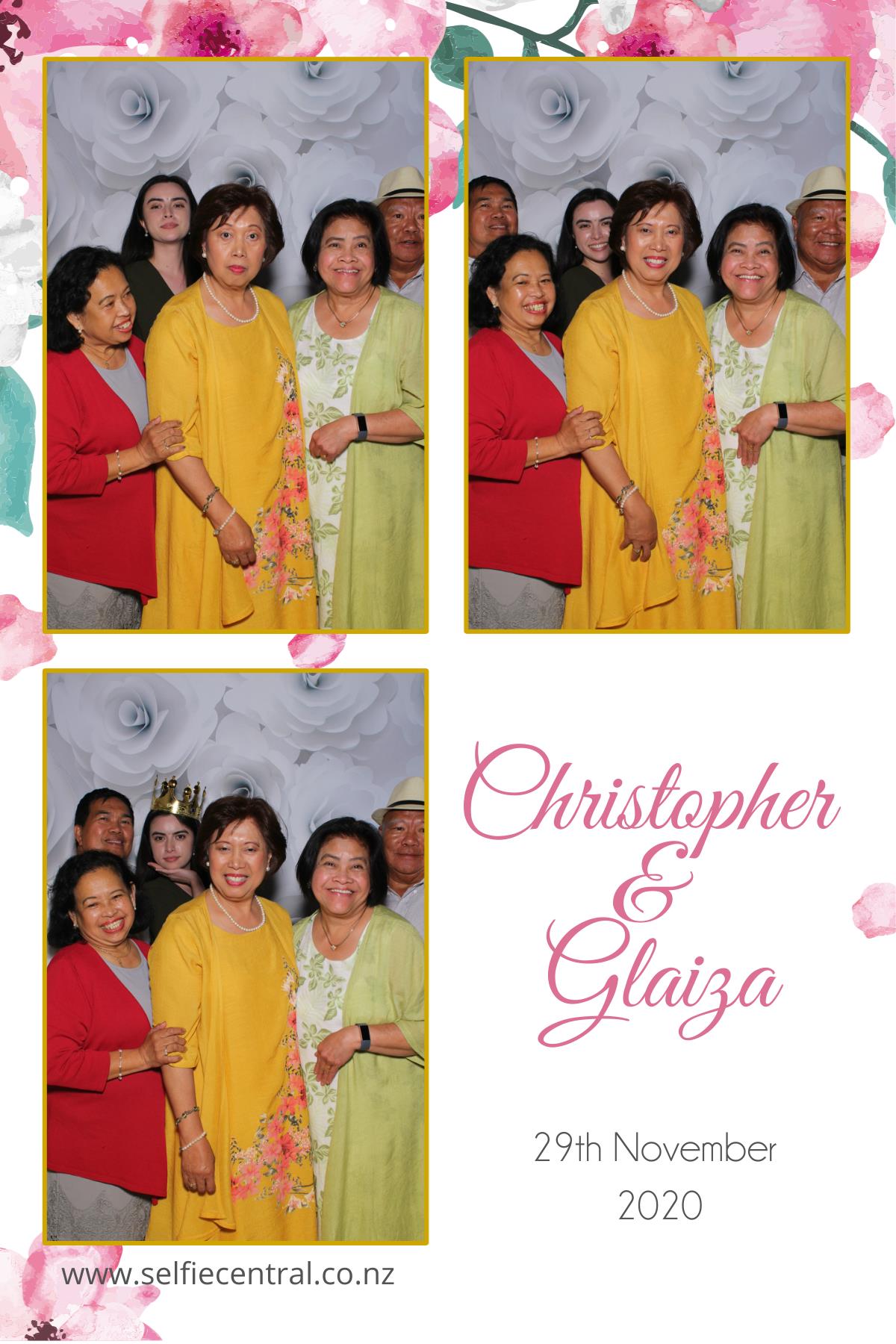 Christopher and Glaiza's Wedding | View more photos from the event at gallery.photobooth.co.nz/u/SelfieCentral/Christopher-and-Glaizas-Wedding